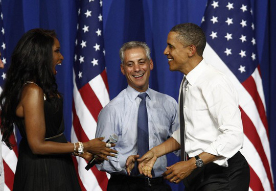 Jennifer Hudson, Barack Obama